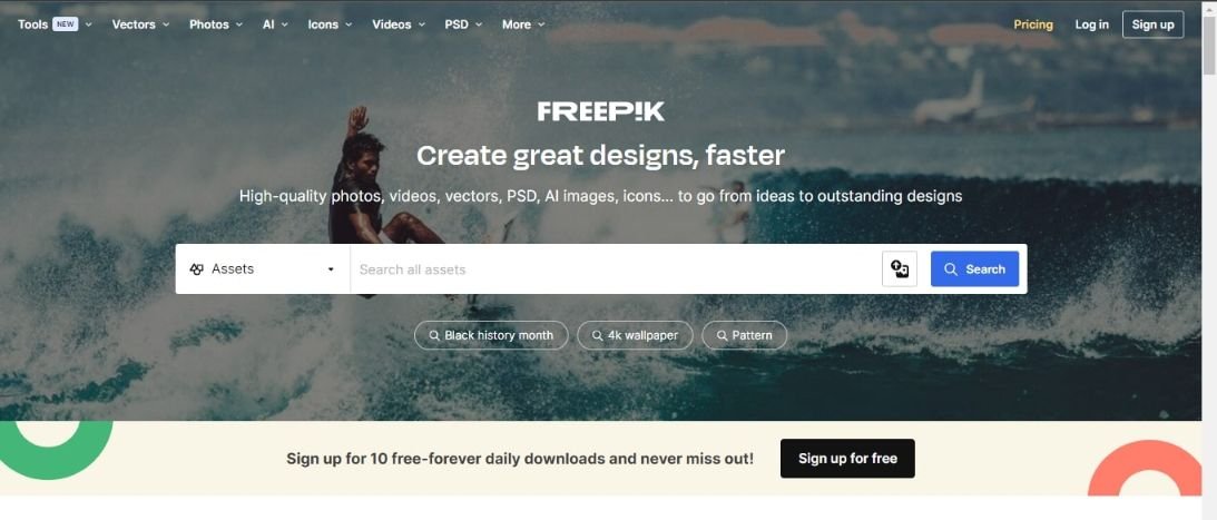 Freepik Best Free Stock Images Sites in 2024