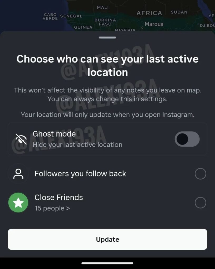 Instagram Friend Map