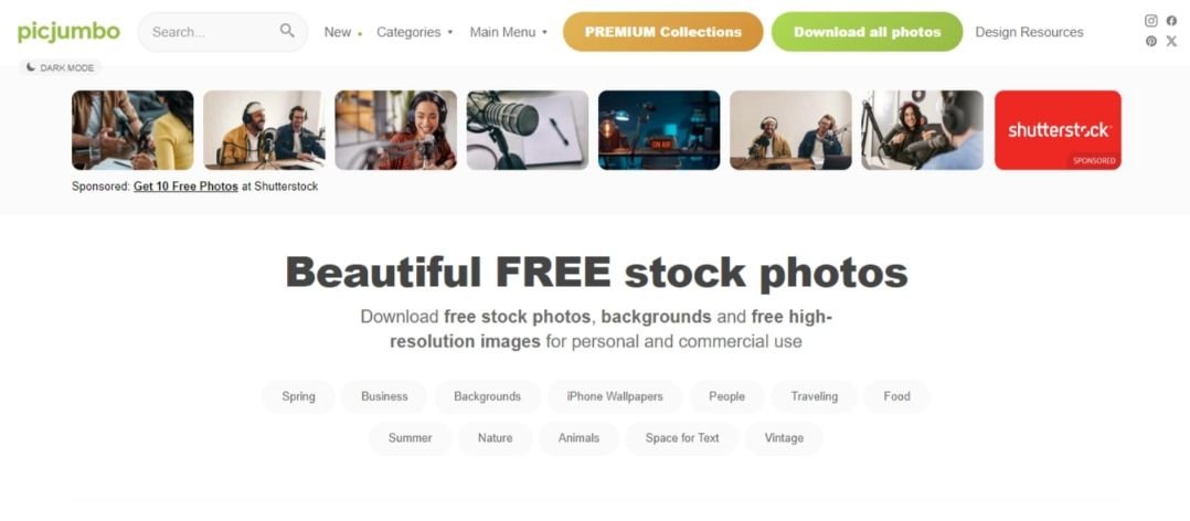 Picjumbo Best Free Stock Images Sites