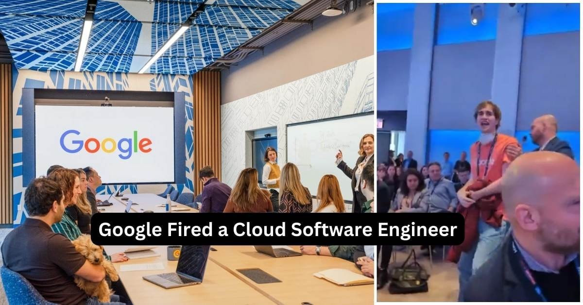 Google fired a Cloud Software Engineer