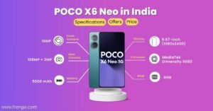 POCO X6 Neo 5G Specifications in India