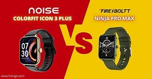 Noise ColorFit Icon 3 Plus vs Fire-Boltt Ninja Pro Max