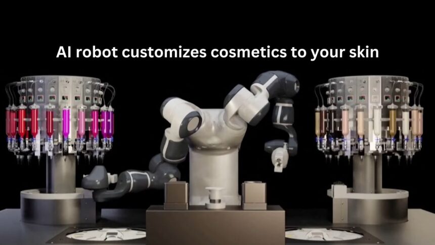 AI robot customizes cosmetics to your skin